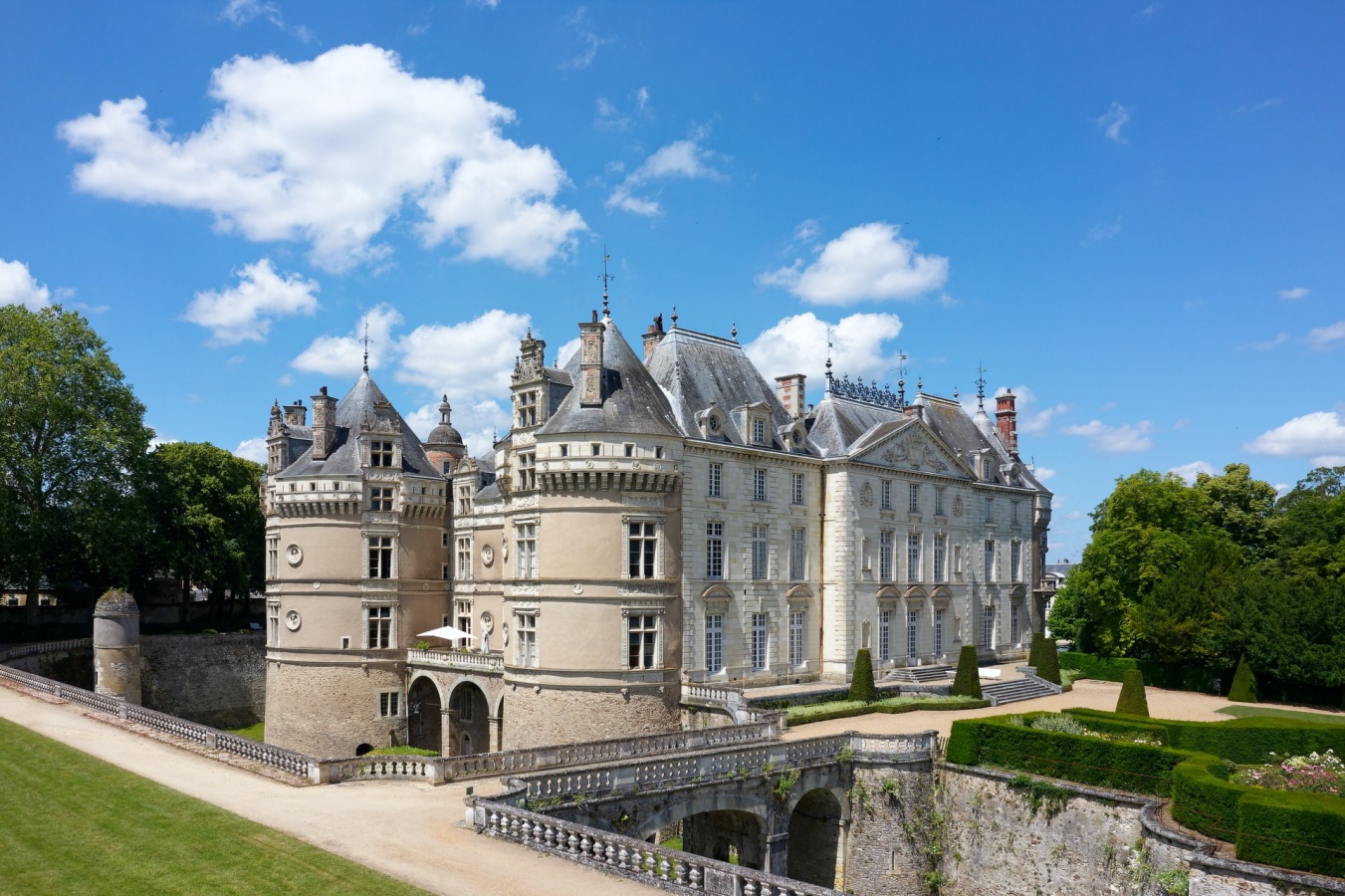 chateau de lude in the loire region of france